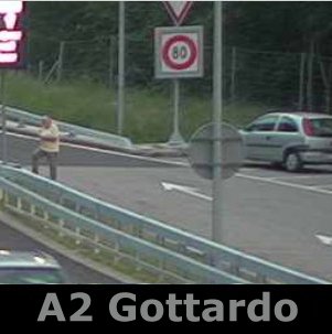 A2 Verkehr, traffico A2